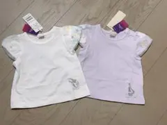 【新品】プティマイン　ディズニープリンセス カットソー　半袖Tシャツ　90cm