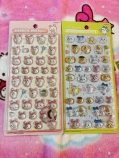 【正規品】ちいかわ 第二弾 ボンボンドロップシール 2シートセット