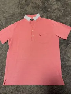 Eddie Bauer ポロシャツ メンズ Mサイズ ピンクのサムネイル