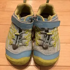 keen　防水スニーカー　キッズ　男の子　ライトブルー　19.5cm