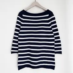 極美品 PARK（ユリ・パーク）＞ボーダー PARK（ユリパーク）の「＜YURI YURI ボーダーニット ユリパーク PARK YURI トップス