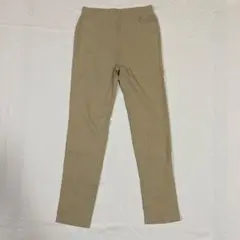 レディース　ベージュ スキニーパンツ ウエストゴム　Mサイズ