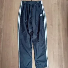 美品✨　Mサイズ　adidas ネイビー ストライプジャージズボン