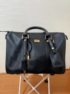 レトロ　ボストンバッグ　ジャンフランコフェレ　黒　ハンドバッグ　バブリー