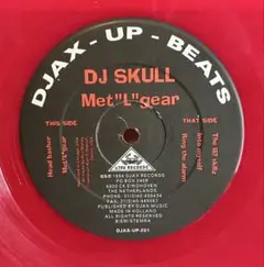 DJ SKULL Met'L'gear レッドビニールレコード