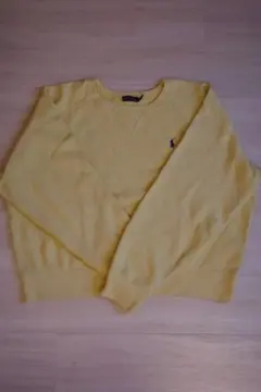 Polo Ralph Lauren イエロースウェット archive