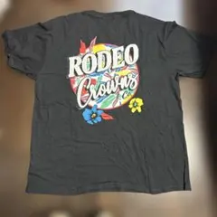 RODEO CROWNS ブラック Tシャツ