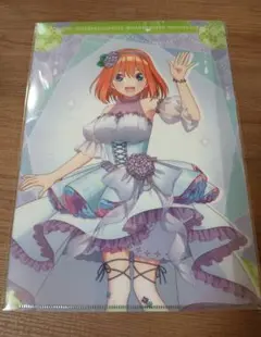 五等分の花嫁　中野四葉　クリアファイル　紫陽花ドレスver
