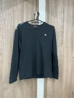 BURBERRY BLACK LABEL 長袖カットソー サイズ2 ブラックのサムネイル