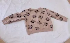 H&M 猫プリント トレーナー EU 104