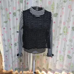 レース編みベスト 　ジレ