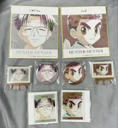 HUNTER×HUNTER ズシ ウイング　ani-art 缶バッジ 色紙など