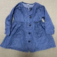 ampersand デニムワンピ100