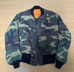 来※バン様Fostex garments アーバンカモ MA-1迷彩 中綿 - メルカリ