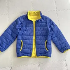 子供服キッズ男の子120㎝ブルージャンパー中綿ジャケットアウター