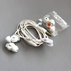 Sony Walkman 純正 有線イヤホン ホワイト　MDR-EX0300のサムネイル