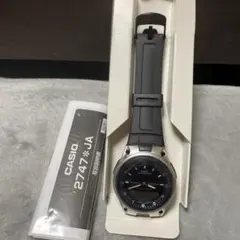 未使用　CASIO 2747 デジタル腕時計 ブラックのサムネイル
