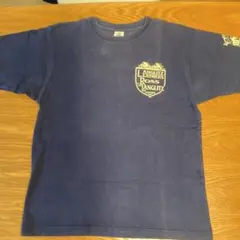 Langlitz Leathers Tシャツ シリアルNO.付きネイビーのサムネイル