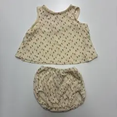 CARAMEL LONDON ZARA チューリップ柄ベビー セットアップ