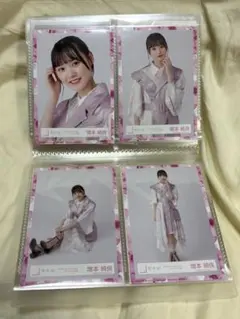 櫻坂46 増本綺良 W-KEYAKI FES 2022 ライブピンク衣装 生写真