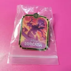 新品・未開封　ロルカナ　ピンバッジ　マダム・ミム 紫の竜　Disney