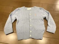 新品同様ポロラルフローレンベビー水色カーディガン18MロンハーマンHawaii