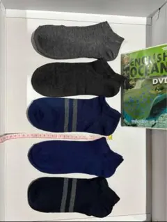 5ペアセット　男性の靴下