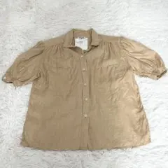 CHANEL シャネル ブラウス 半袖シャツ リネン vintageのサムネイル