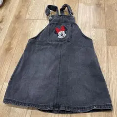 ZARA ミニーマウス ジャンバースカート 5-6歳