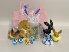 ポケモン　ブイズ　雑貨　ミニフィギュア