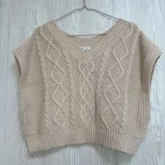 INGNIノースリーブニット M