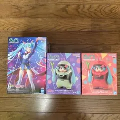ガンダム45周年×初音ミク フィギュア ３種セット ①
