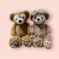 3点セット Disney ダッフィー シェリーメイぬいぐるみ チャーム