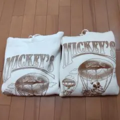 ディズニーランド　パーカー　LとMの２枚セット