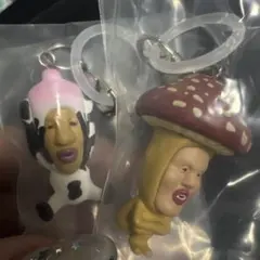 こびとづかん　めじるしアクセサリー　シボリオオチチ　　ベニキノコビト