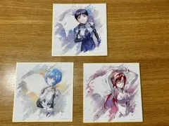 エヴァンゲリオン キャラクター色紙 3枚セット
