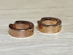 ADRER ステンレスイヤーカフ ピンクゴールド