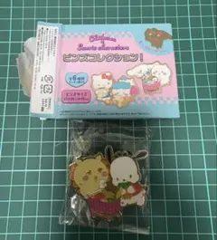 【ちいかわ CHIIKAWA サンリオ ピンズ】シーサー ポチャッコ