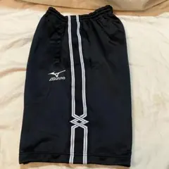 Mizuno ブラック ショートパンツ Mサイズストライプ(送料込み)