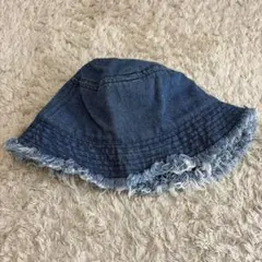 H&M DIVIDED デニム バケットハット フリンジのサムネイル