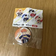 ハイキュー!! 日向翔陽 缶バッジ　びっくらポン