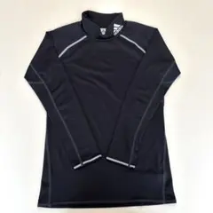 adidas サッカーインナーシャツ ブラック 140 フットサル