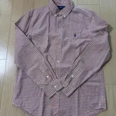 Ralph Lauren チェック柄長袖シャツ 160cm