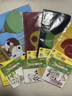 一番くじ「ケロロ軍曹」の雑貨7点セット