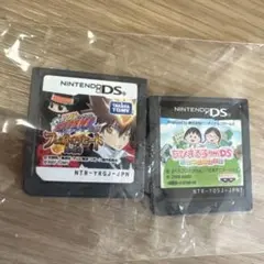 家庭教師ヒットマンリボーンフェイトオブヒート & ちびまる子ちゃんDSソフト2個