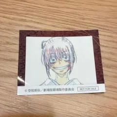 銀魂　吉原大炎上　アニメ原画ステッカー　神楽　5週目入場者特典