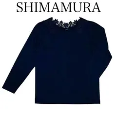 しまむら ネイビー Tシャツ