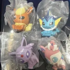 ポケモン ふぃぐりっぷ2 カプセルトイ 4点