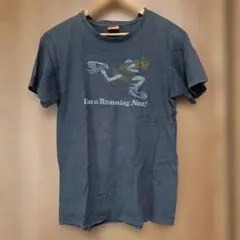 NIKE I'm a Running Nut Tシャツ M　ネイビー　ピーナッツ