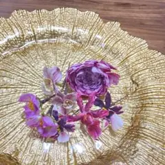 8点セット　ヘッドパーツ　ピンク　アーティフィシャルフラワー　造花　結婚式　前撮